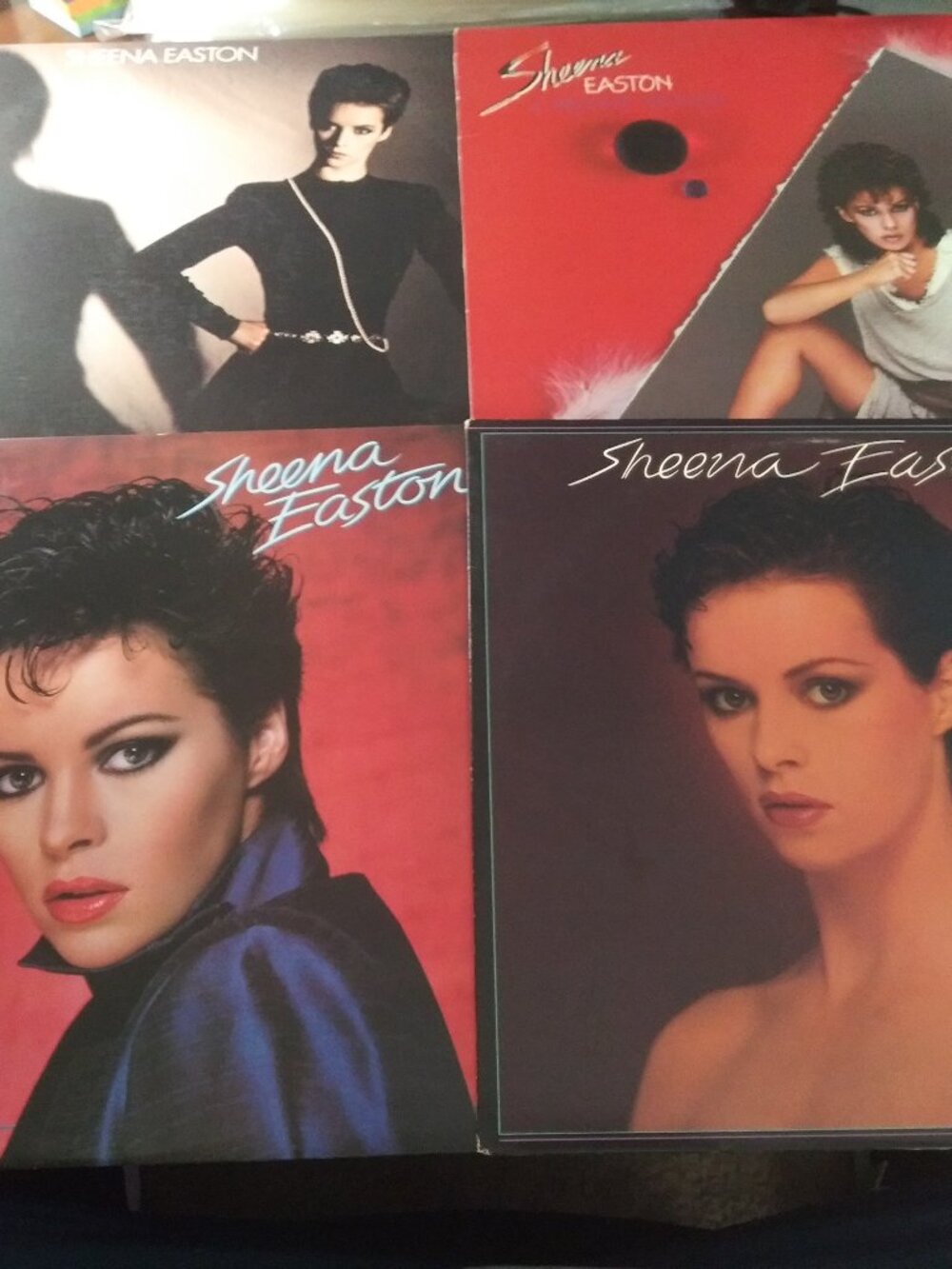 4 Different VG+ Original 1980s Records By Sheen Easton CLASSIC POP ROCK LOT